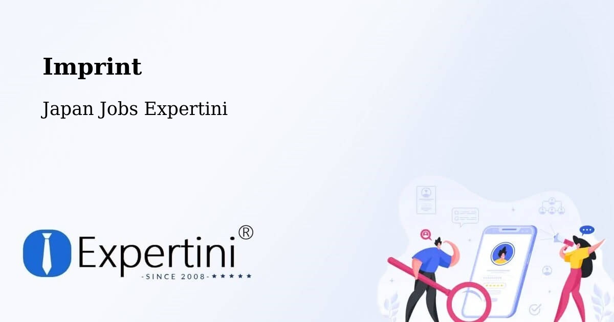 Imprint – Miyajima - Japan Jobs Expertini