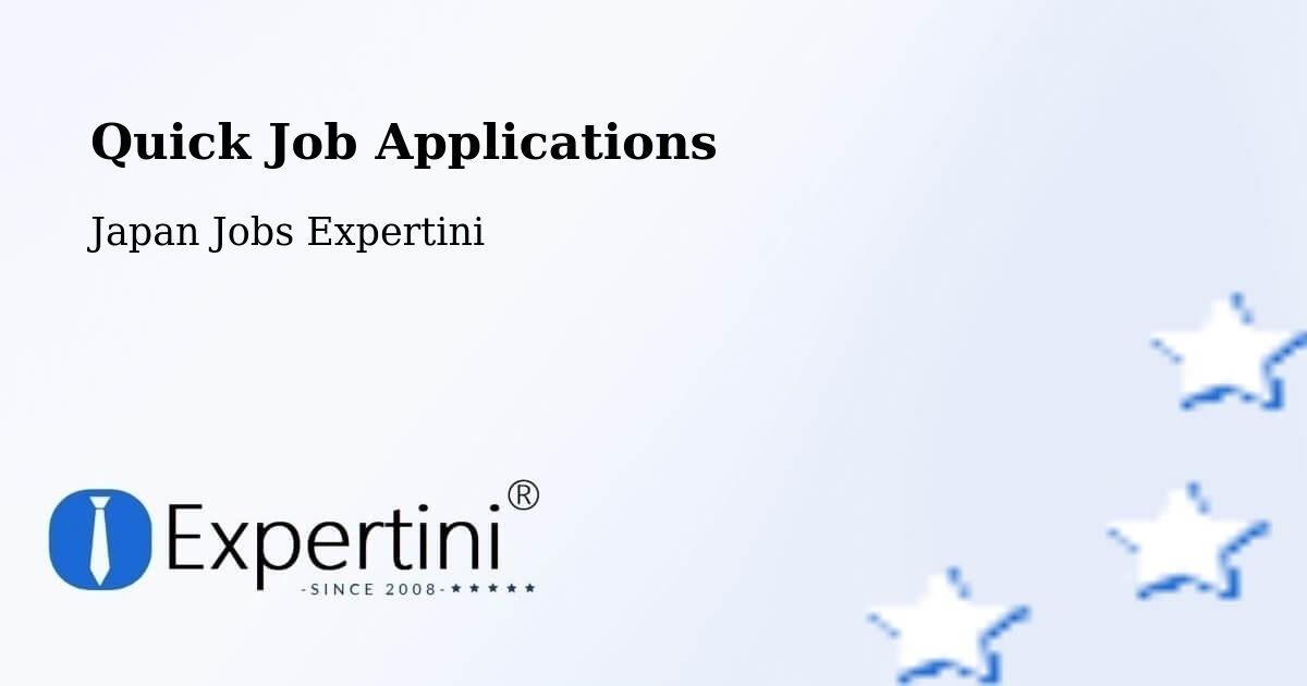 Quick Apply Feature – Miyajima - Japan Jobs Expertini